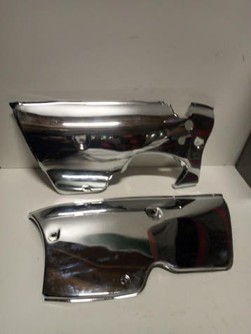 Kreidler 5 v set motorschermen    chroom