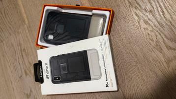 Gratis..!! iPhone X Hoesje + Tempered Glass Screenprotector