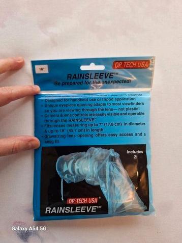 rainsleeve 18 inch regenhoes voor telelens
