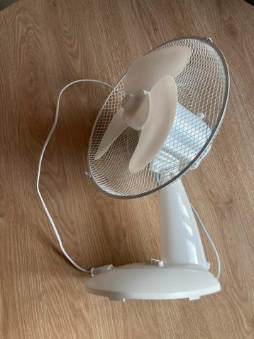 Witte Tafelventilator