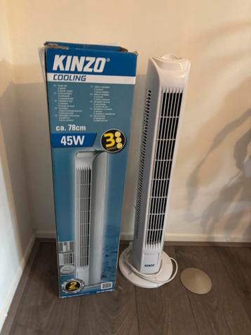 Gratis! Kinzo towerfan/ ventilator drie standen