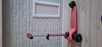 Kleine step 3 wielen met lichtjes