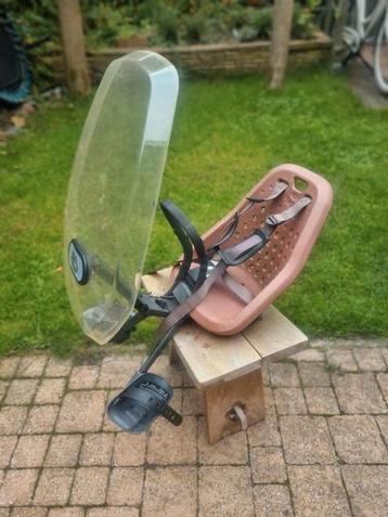 Fietsstoeltje voorzitje Yepp met windscherm max 15kg