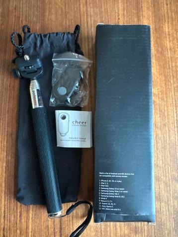 Selfiestick met Bluetooth Afstandsbediening