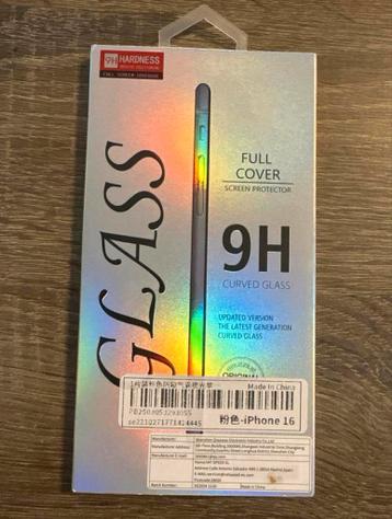 iPhone 16 Screenprotector - Nieuw