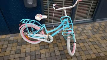 Kinderfiets Volare 20 inch – Blauw/Roze