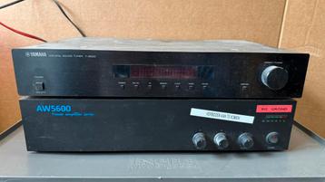 100 Volt audiosysteem paso met yamaha FM tuner