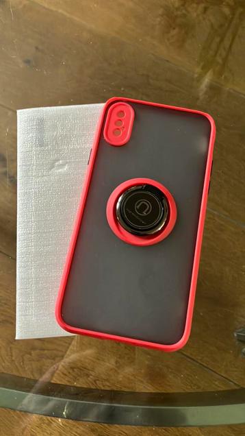 Hoesje en screenprotector iphone XS