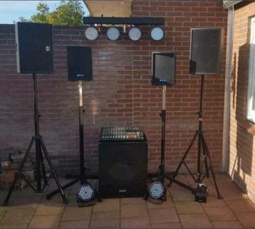 Te huur! Licht en geluid al v.a 35,-
