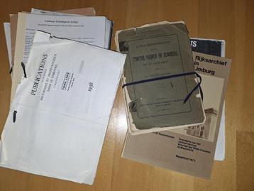 straten, pleinen en bewoners van het oude Tricht