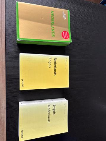 Woordenboeken: Van Dale, Prisma N-E, Prisma E-N