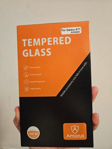 Gratis Galaxy A71 screenprotector