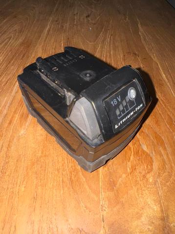 18V Lithium-Ion Accu - Gebruikt