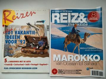 ANWB maandblad Reizen jaargang1992 t/m 2013