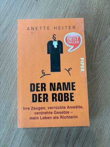 Der Name Der Robe - Anette Heiter