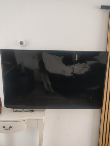 55'' Grundig Smart TV televisie scherm kapot gratis ophalen