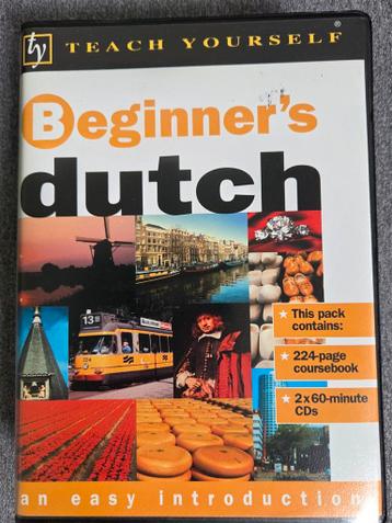 Beginner's Dutch coursebook and CD's
