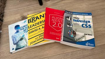 Boeken Marketing gerelateerd, oa Indesign