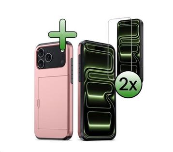 iPhone 16 Plus Hoesje + 2 Screenprotectors - Nieuw