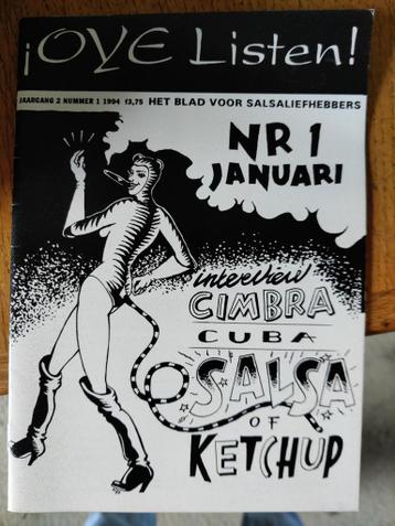 Oye Listen! Salsa Magazine / tijdschrift 1994-2003