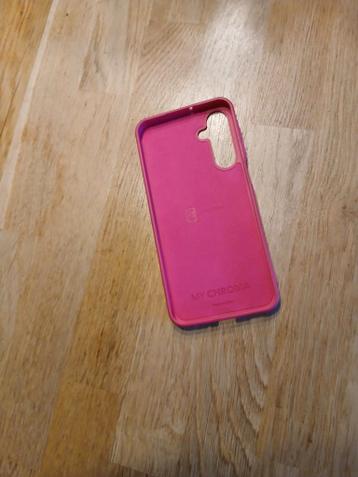 Roze galaxy A16 Hoesje