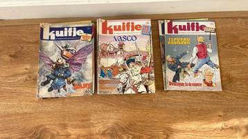Kuifje stripboek/ weekblad jaar 1988, 1989 en 1990