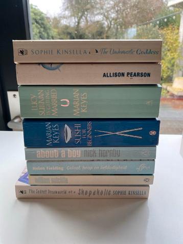 Engelse chicklit boeken (8stuks)