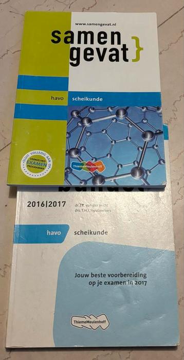 HAVO Scheikunde Examenbundel 2016/2017 + Samenvatting