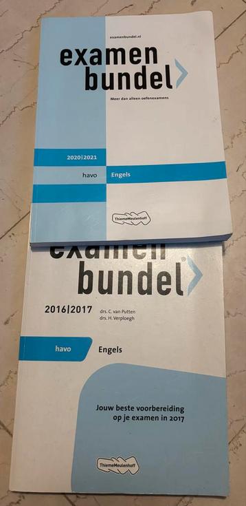 Examenbundel Engels HAVO (2016/2017 & 2020/2021)