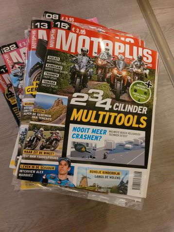 Motorplus Tijdschriften Collectie uit verschillende jaren,