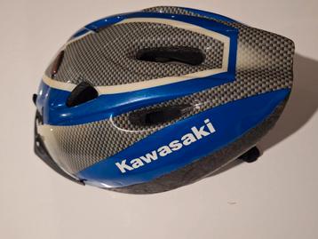 Kawasaki Kinder cross fiets helm