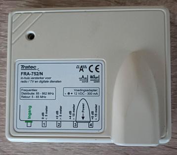 Tratec FRA-725/N versterker voor radio/ tv
