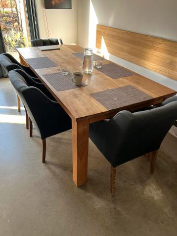 Grijze gestoffeerde stoelen - set van vier