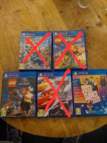 PS4 Games -  Lego Jurassic World, Just Dance