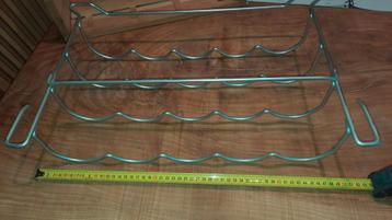 Flessenrek van liebherr rvs 51cm breed 11cm hoog 34,5 diep