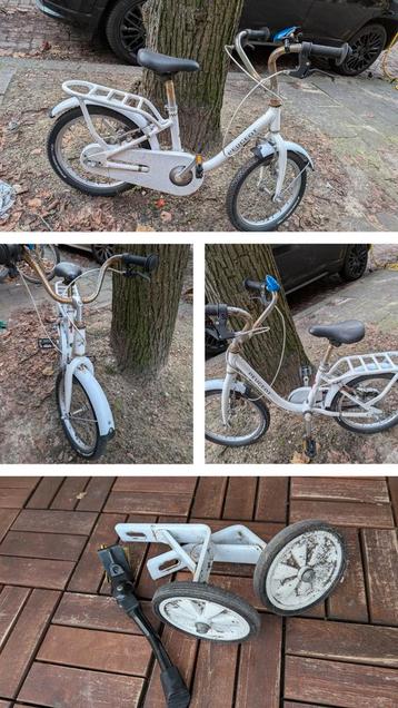Peugeot witte kinderfiets 12 inch