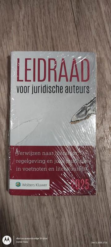 Leidraad voor juridische auteurs