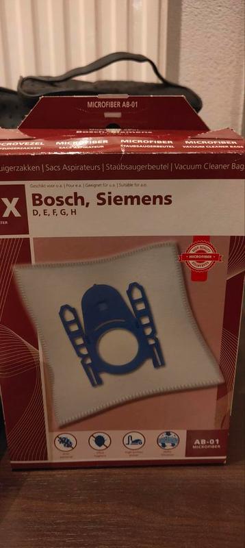 Gratis doos met nog 4 stofzuigerzakken