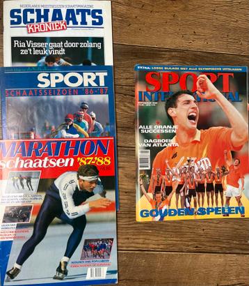 Schaatsen jaaroverzichten jaren 80 + OS '88