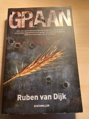 Graan - Ruben van Dijk - Thriller bij aankoop 3 boeken