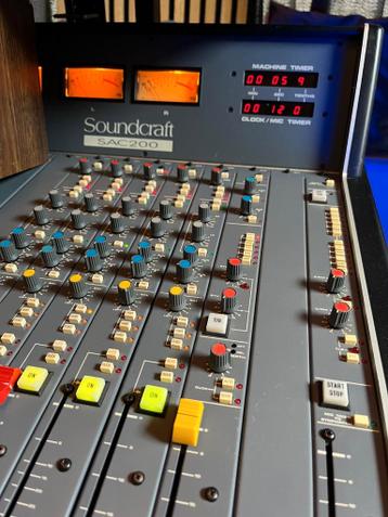 Klassieke Analoge Soundcraft SAC200 (inclusief PSU/Voeding)
