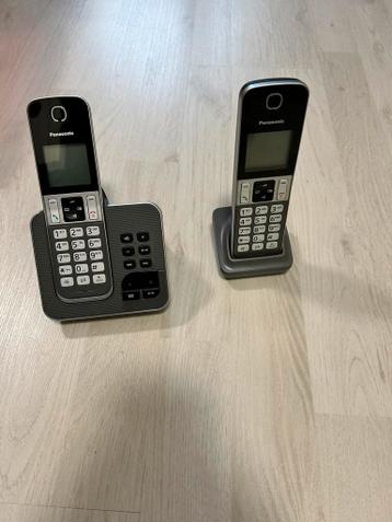 Panasonic vast toestel met opladers