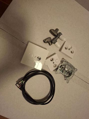 TV coaxiale kabel schakelmaterialen