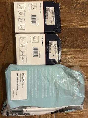 Stofzuigerzakken en HEPA filter voor Nilfisk gratis