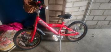 14 inch kinderfietsje - Opknapper of voor onderdelen. GRATIS