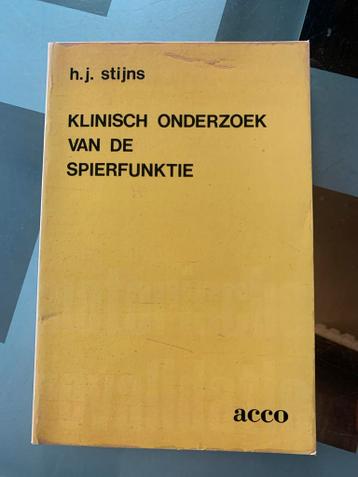Klinisch Onderzoek van de Spierfunctie - H.J. Stijns