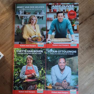 4 kookboeken koken met kanjers