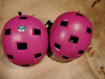 Kinderfietshelm - Roze - Maat S