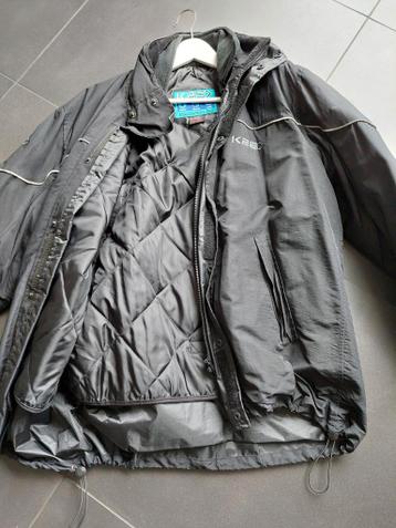 Scooterjas Zwarte K2S Herenjas - Maat XL