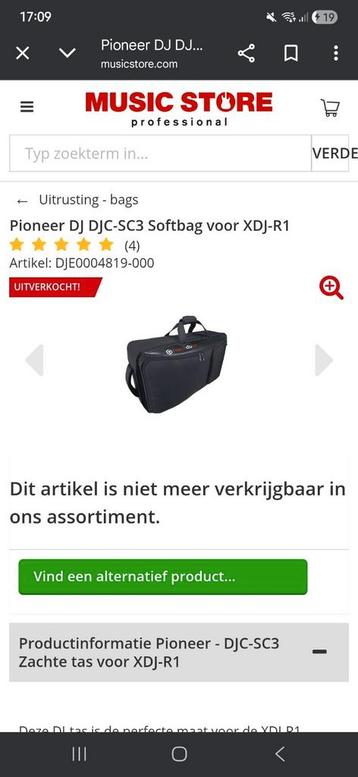 Ben op zoek naar deze tas 62lang 30 breed.
